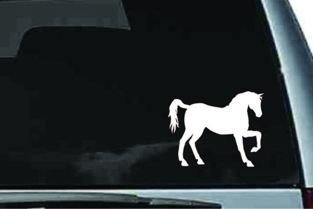 Picniva Horse Sty61a Vinyl Car Window Decal, Approx 5 in