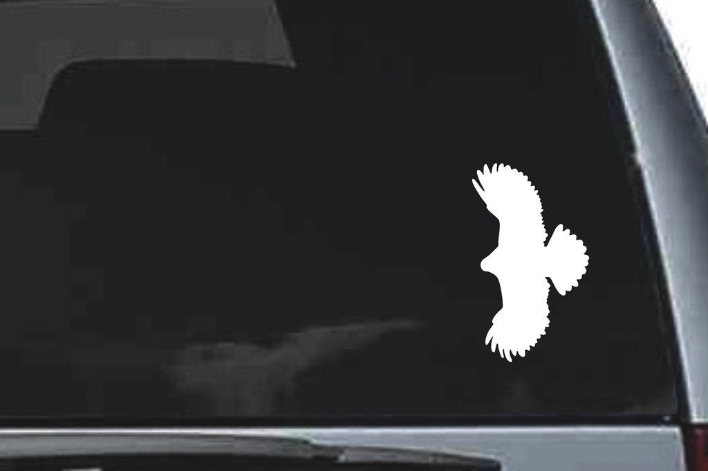 Picniva Raptor Sty3 Vinyl Car Window Decal, Approx 5 in