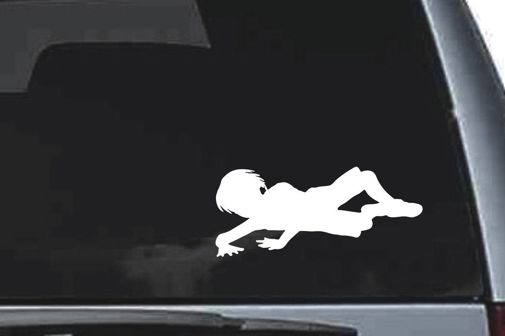 Picniva Boy Sty21 Vinyl Car Window Decal, Approx 5 in