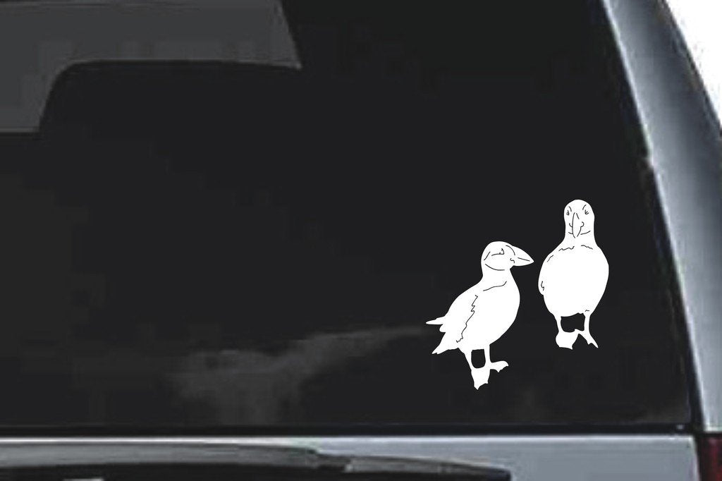 Picniva Fowl Sty15 Vinyl Car Window Decal, Approx 5 in
