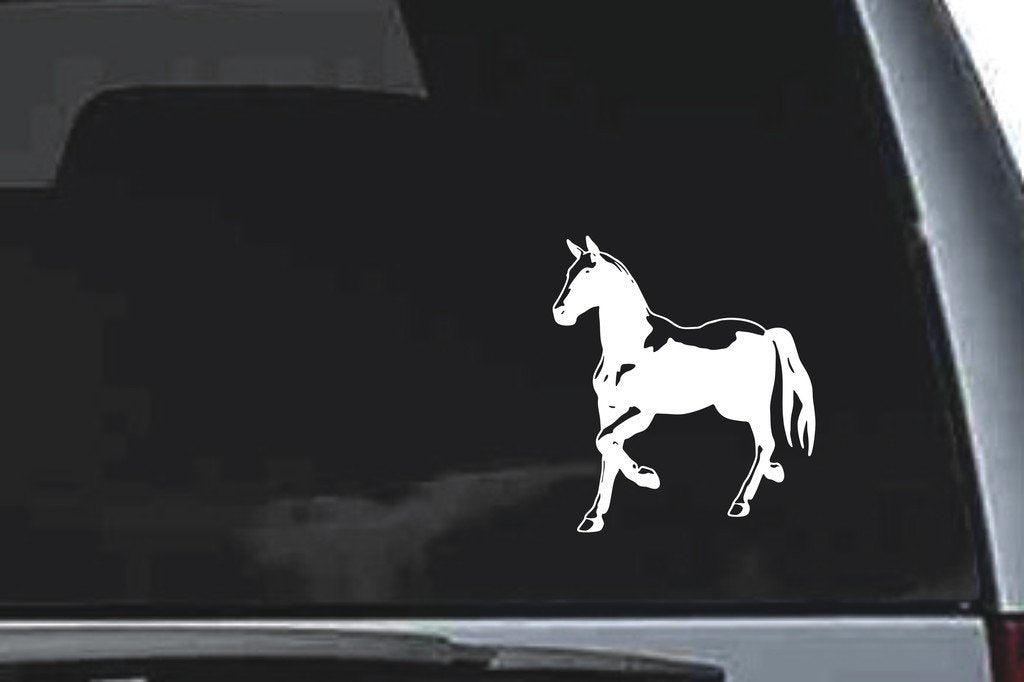 Picniva Horse Sty31 Vinyl Car Window Decal, Approx 5 in