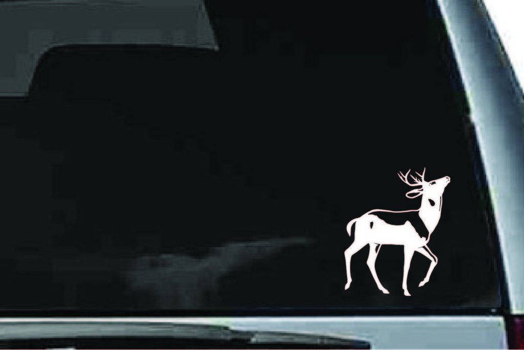 Picniva Buck Sty28 Vinyl Car Window Decal, Approx 5 in