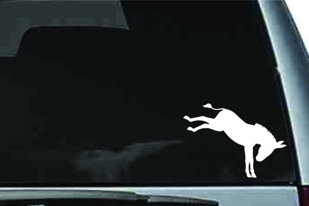 Picniva Donkey Sty11 Vinyl Car Window Decal, Approx 5 in