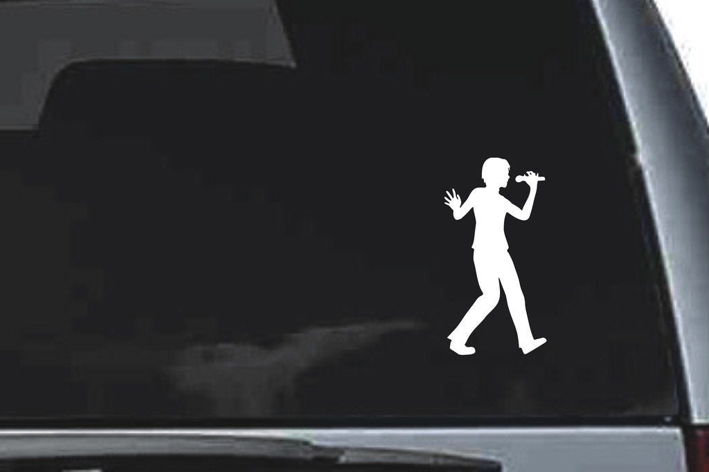 Picniva Singer Sty6 Vinyl Car Window Decal, Approx 5 in