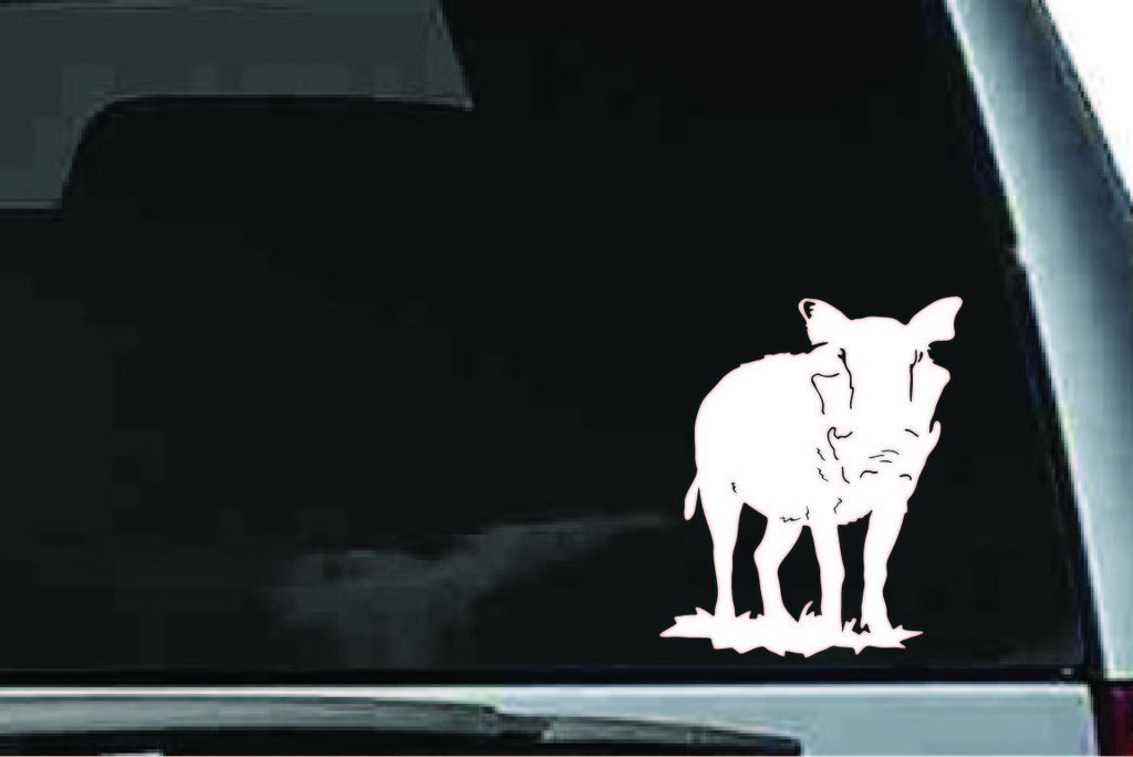 Picniva Boar Sty5 Vinyl Car Window Decal, Approx 5 in