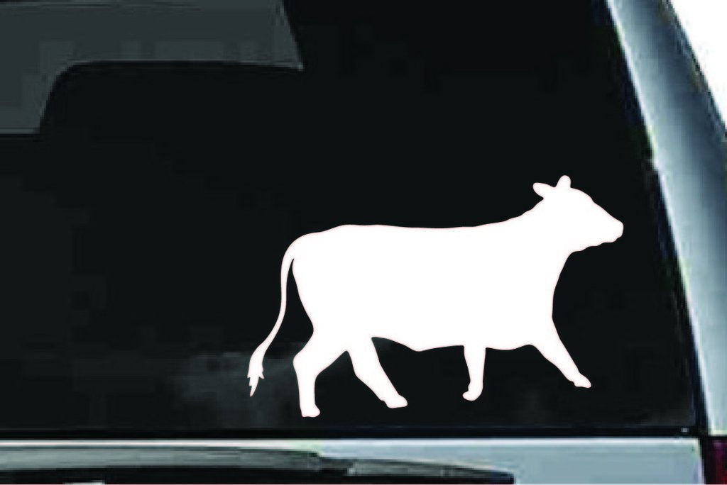 Picniva Cow Sty95 Vinyl Car Window Decal, Approx 5 in