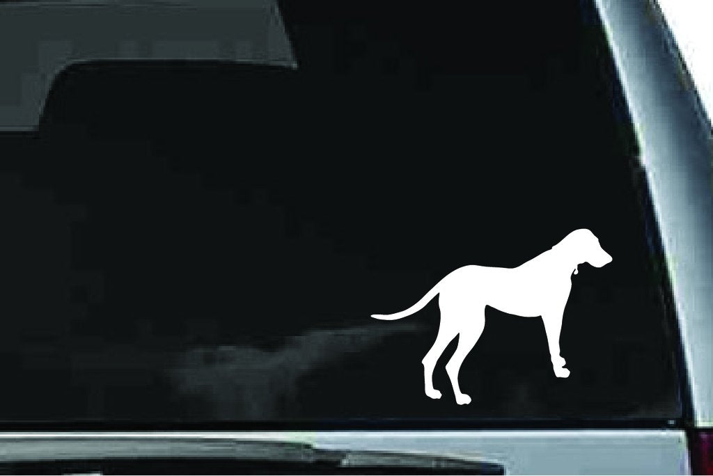 Picniva Dog Sty9 Vinyl Car Window Decal, Approx 5 in