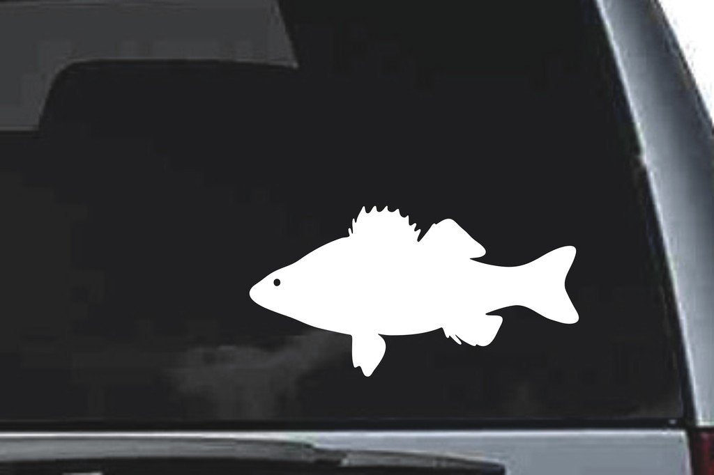 Picniva Fish Sty66 Vinyl Car Window Decal, Approx 5 in