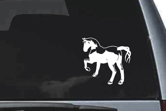 Picniva Horse Sty59 Vinyl Car Window Decal, Approx 5 in