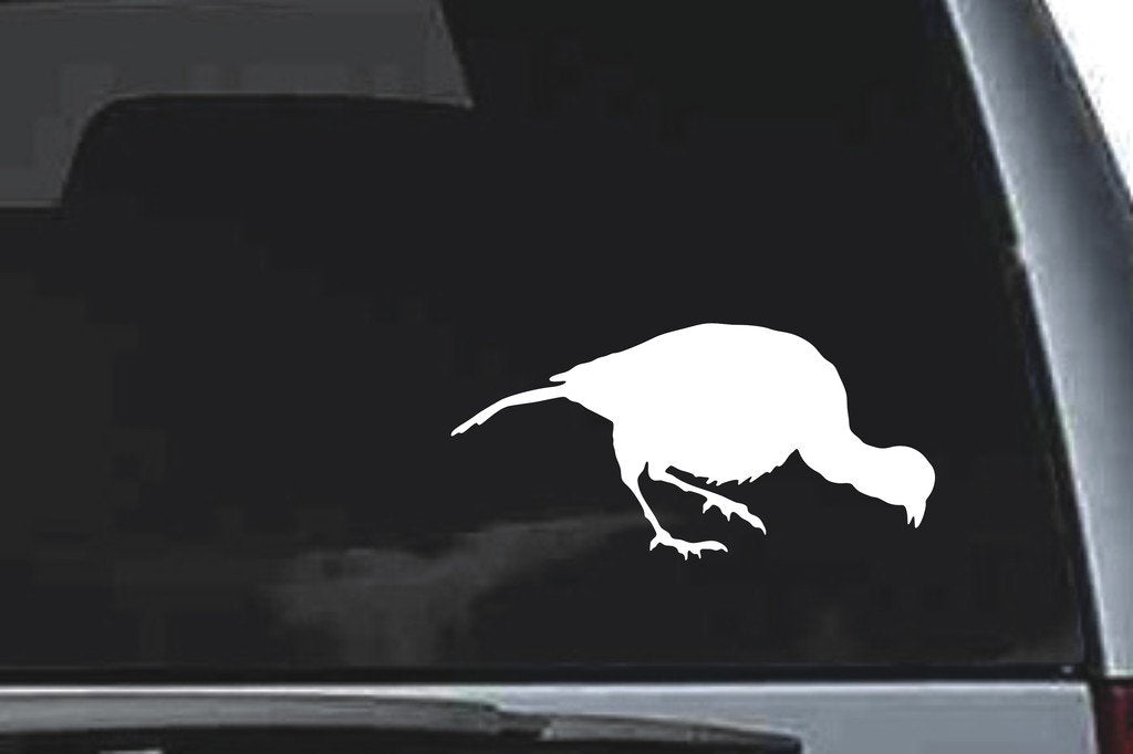 Picniva Turkey Sty12a Vinyl Car Window Decal, Approx 5 in