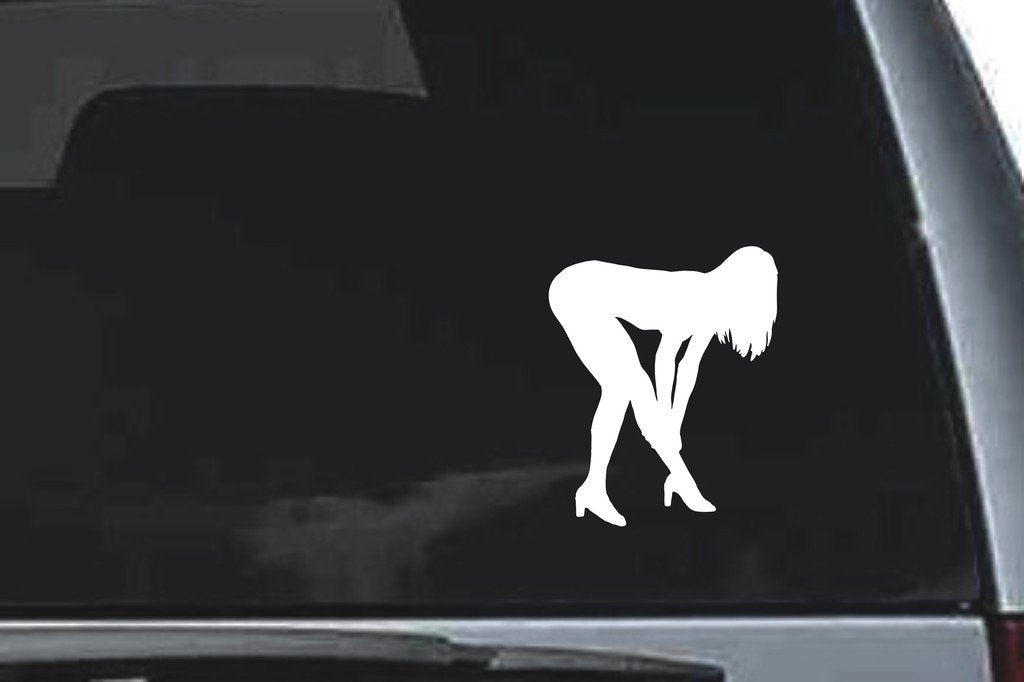 Picniva People Sty49 Vinyl Car Window Decal, Approx 5 in