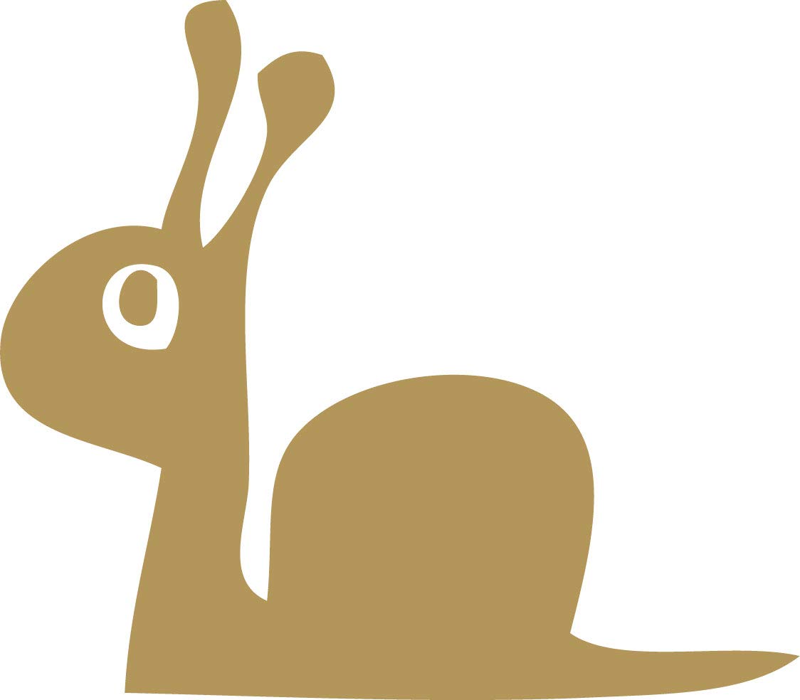 Decaltor Snail 5 in Vinyl Decal for Laptop Bumper Wall