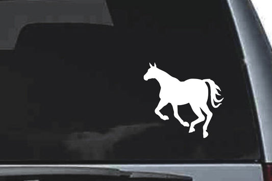 Picniva Horse Sty54a Vinyl Car Window Decal, Approx 5 in