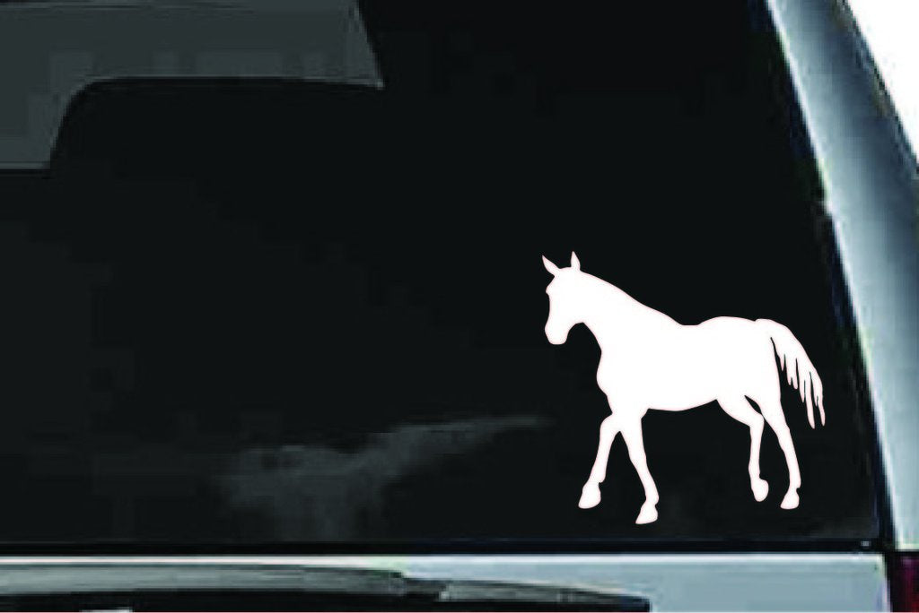 Picniva Horse Sty30a Vinyl Car Window Decal, Approx 5 in