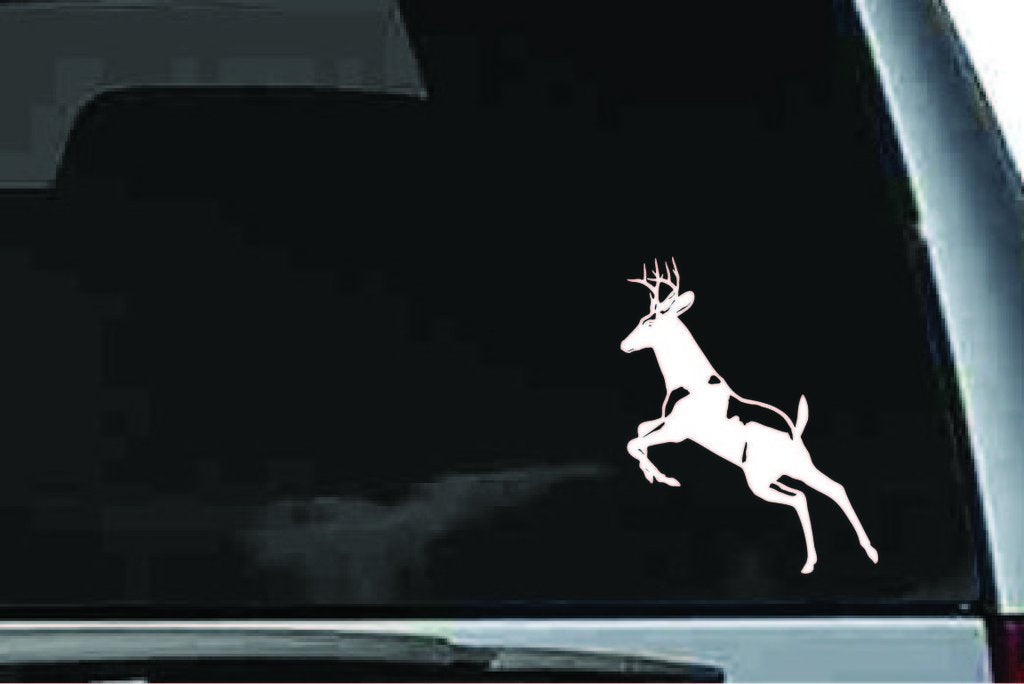 Picniva Buck Sty26 Vinyl Car Window Decal, Approx 5 in