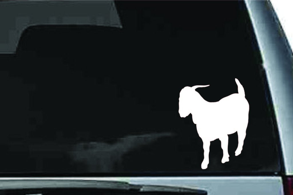 Picniva Boer Goat Sty11a Vinyl Car Window Decal, Approx 5 in