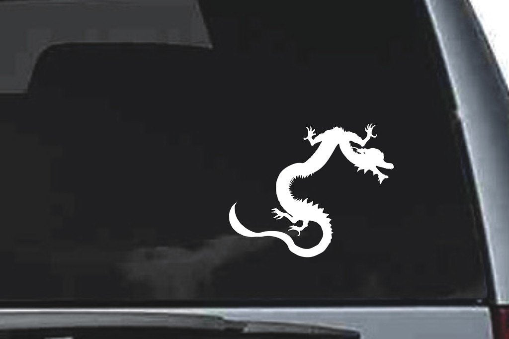 Picniva East Dragon Sty15 Vinyl Car Window Decal, Approx 5 in