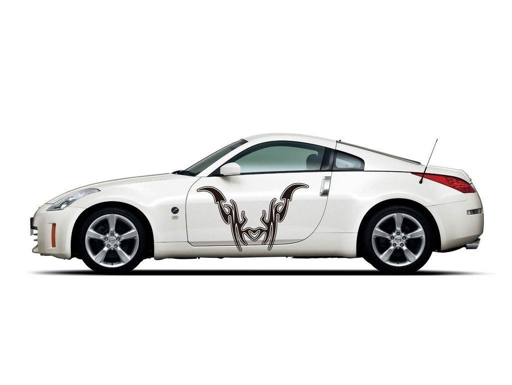 Picniva Style 425 Racing Side Stripe Vinyl Decals, 20 x 34 in, 2 Pc