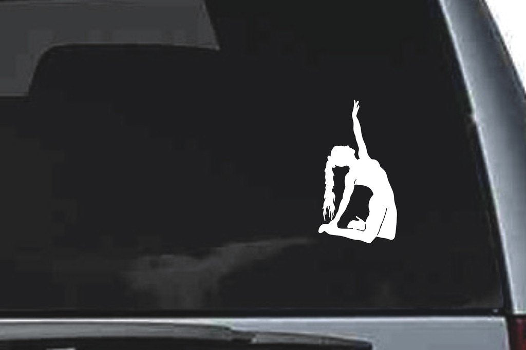 Picniva Dancer Sty13 Vinyl Car Window Decal, Approx 5 in