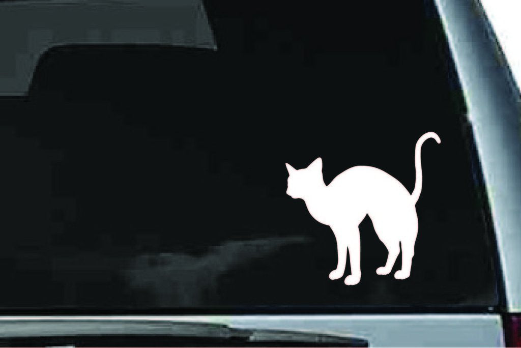 Picniva Siamese Cat Sty13 Vinyl Car Window Decal, Approx 5 in