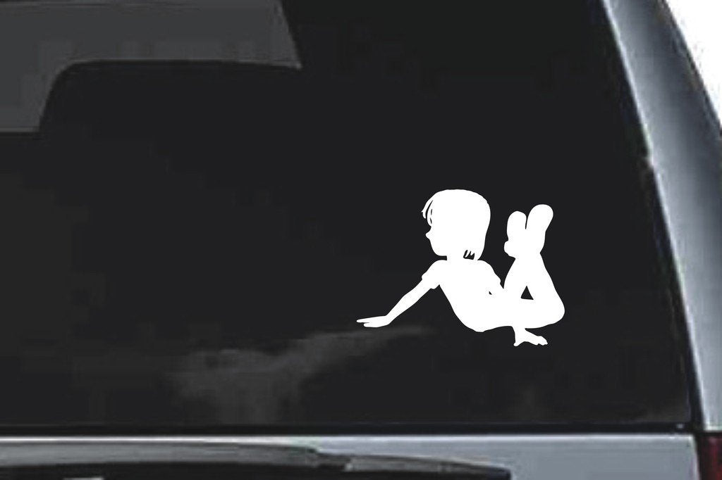 Picniva Kid Sty129 Vinyl Car Window Decal, Approx 5 in