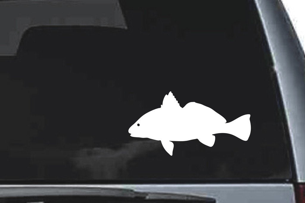 Picniva Croaker Vinyl Car Window Decal, Approx 5 in