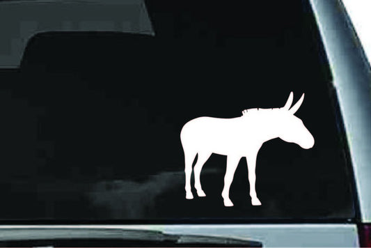 Picniva Donkey Sty15 Vinyl Car Window Decal, Approx 5 in