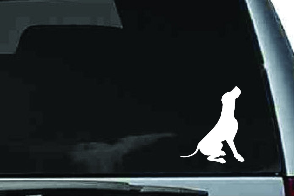 Picniva Great Dane Dog Sty2a Vinyl Car Window Decal, Approx 5 in