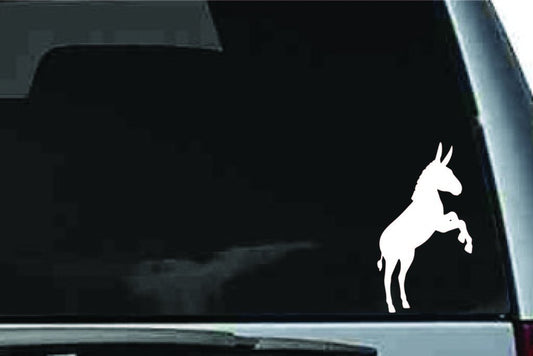Picniva Donkey Sty14 Vinyl Car Window Decal, Approx 5 in