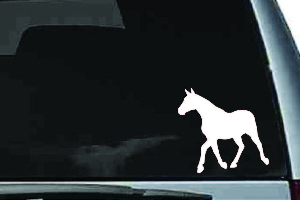 Picniva Horse Sty36a Vinyl Car Window Decal, Approx 5 in
