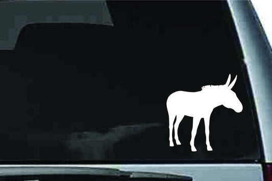 Picniva Donkey Sty15 Vinyl Car Window Decal, Approx 5 in
