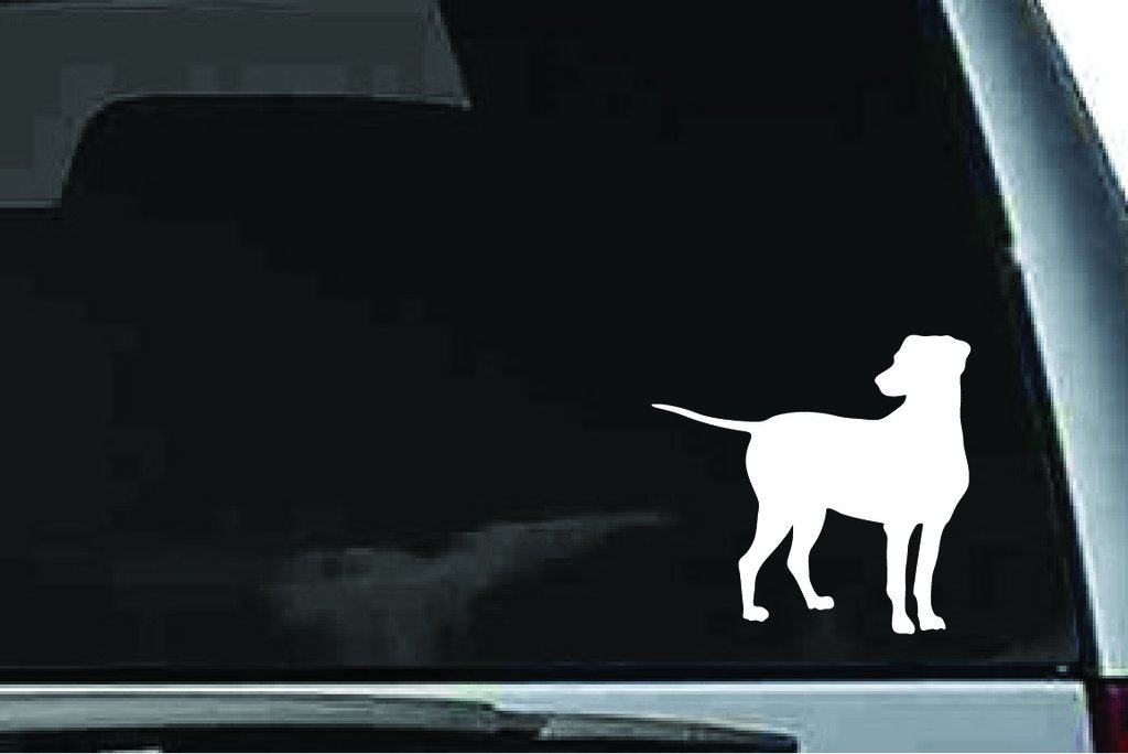 Picniva Dog Sty43 Vinyl Car Window Decal, Approx 5 in