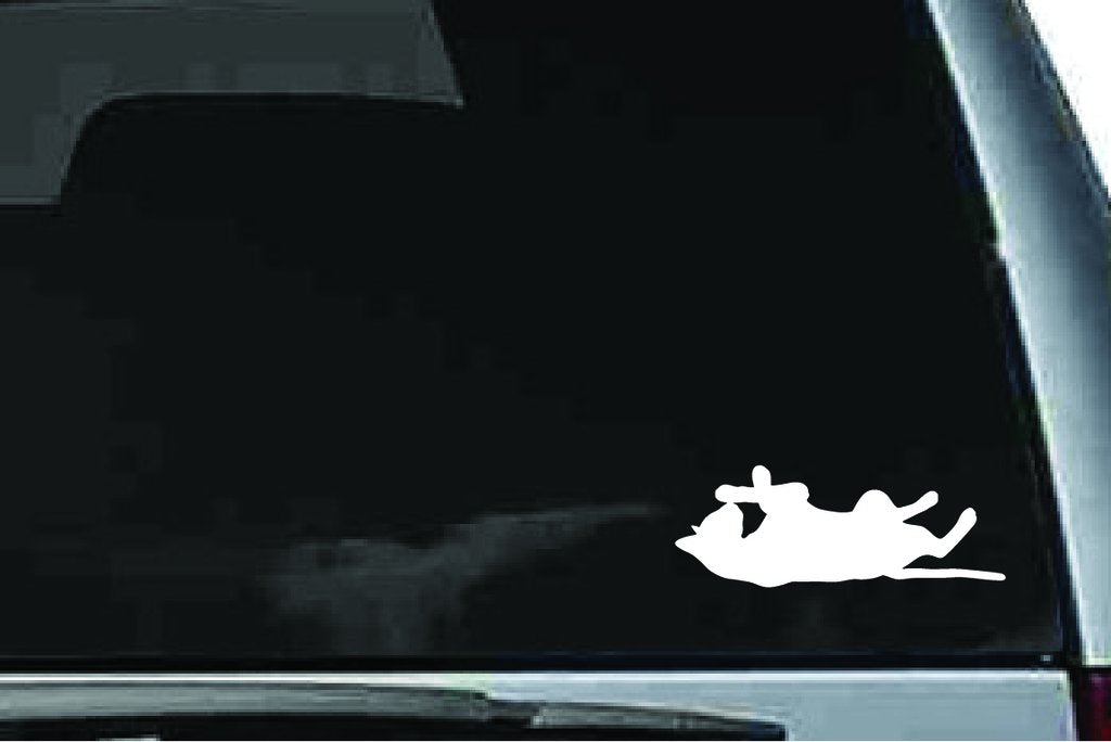 Picniva Siamese Cat Sty10 Vinyl Car Window Decal, Approx 5 in