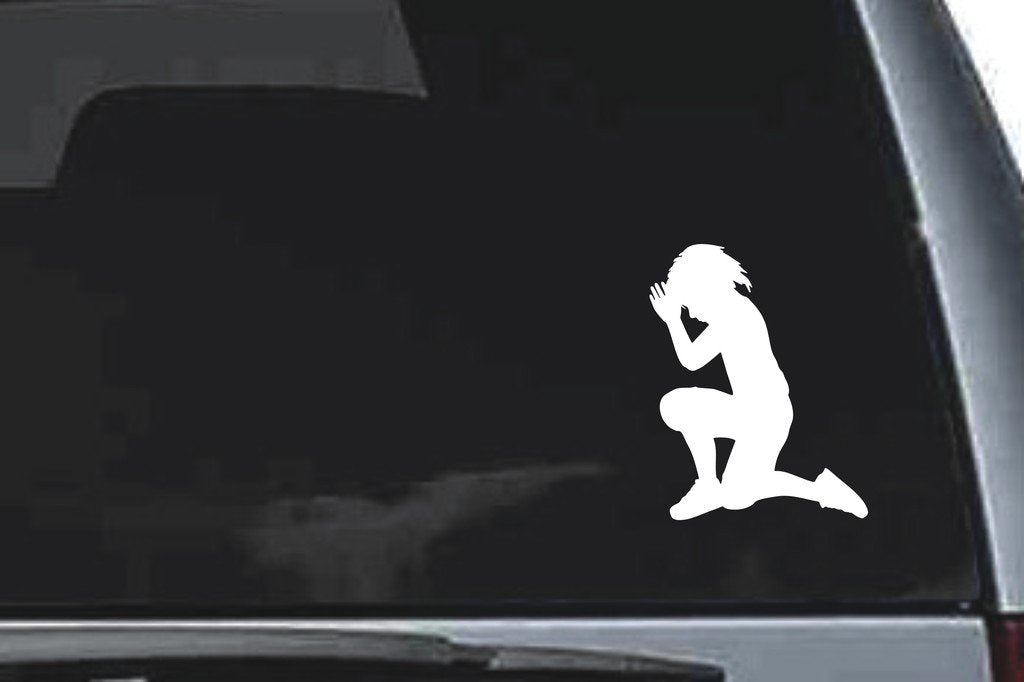 Picniva Boy Sty38 Vinyl Car Window Decal, Approx 5 in