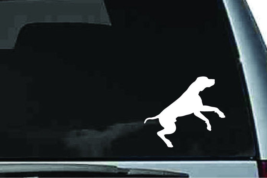 Picniva Hound Dog Sty14 Vinyl Car Window Decal, Approx 5 in