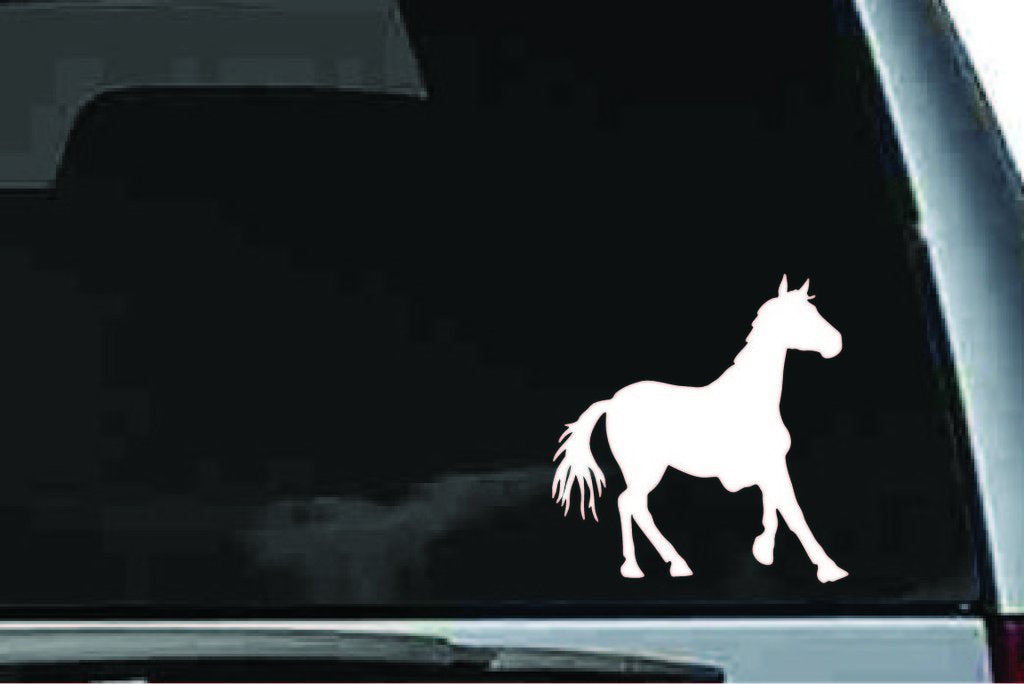 Picniva Horse Sty63a Vinyl Car Window Decal, Approx 5 in