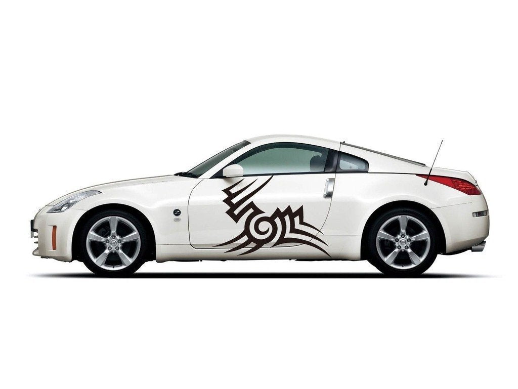 Picniva Style 379 Racing Side Stripe Vinyl Decals, 22 x 31 in, 2 Pc