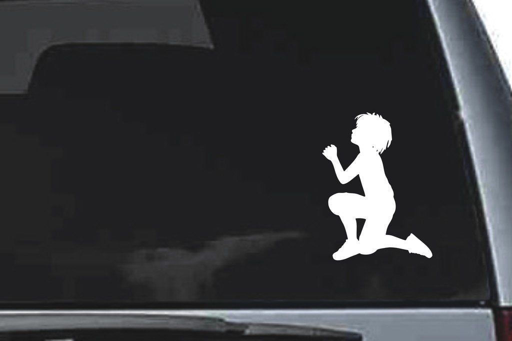Picniva Boy Sty35 Vinyl Car Window Decal, Approx 5 in