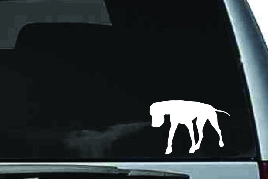 Picniva Great Dane Dog Sty36a Vinyl Car Window Decal, Approx 5 in