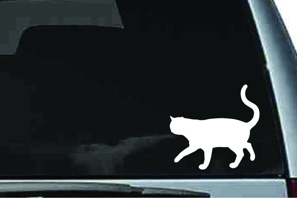 Picniva Exotic Shorthair Cat Sty3 Vinyl Car Window Decal, Approx 5 in