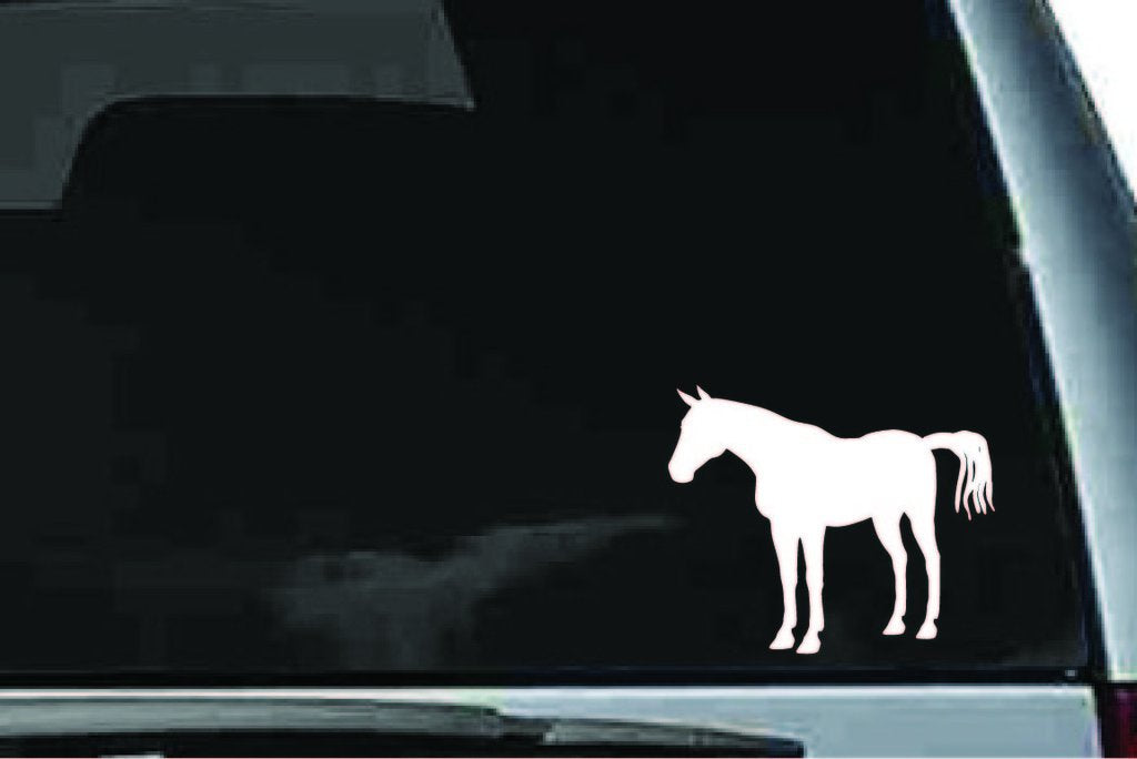 Picniva Horse Sty25a Vinyl Car Window Decal, Approx 5 in