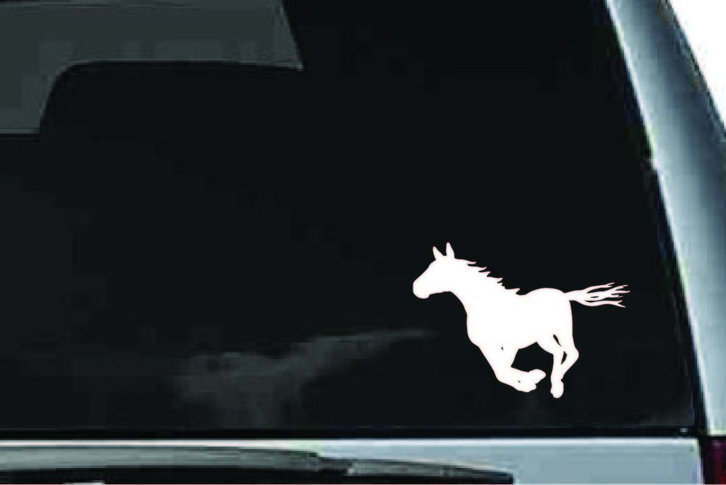 Picniva Horse Sty56a Vinyl Car Window Decal, Approx 5 in