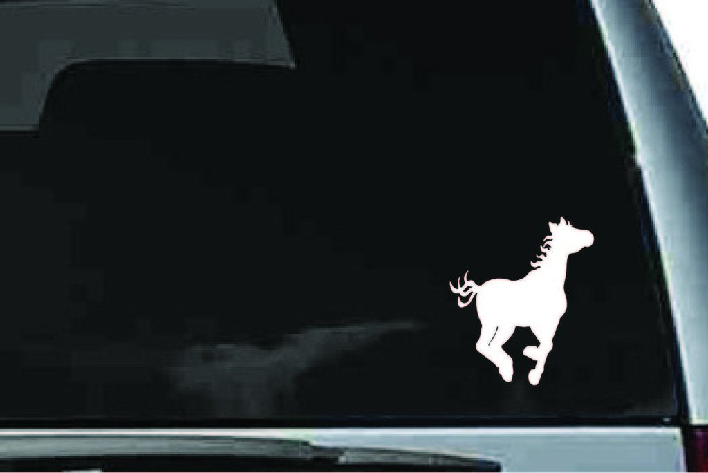 Picniva Horse Sty52a Vinyl Car Window Decal, Approx 5 in
