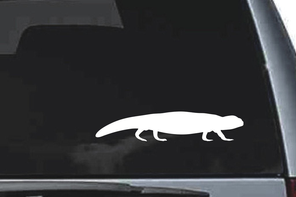 Picniva Gila Monster Sty3 Vinyl Car Window Decal, Approx 5 in