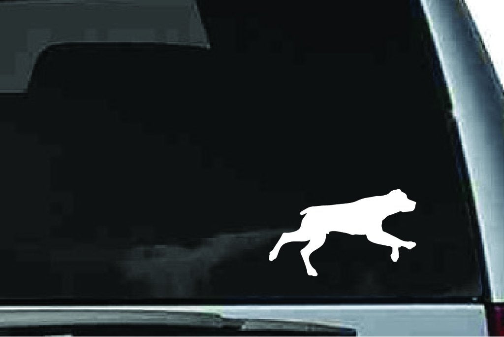 Picniva Rottweiler Dog Sty5a Vinyl Car Window Decal, Approx 5 in