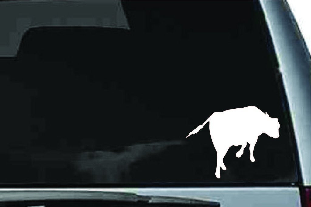 Picniva Cow Sty82 Vinyl Car Window Decal, Approx 5 in