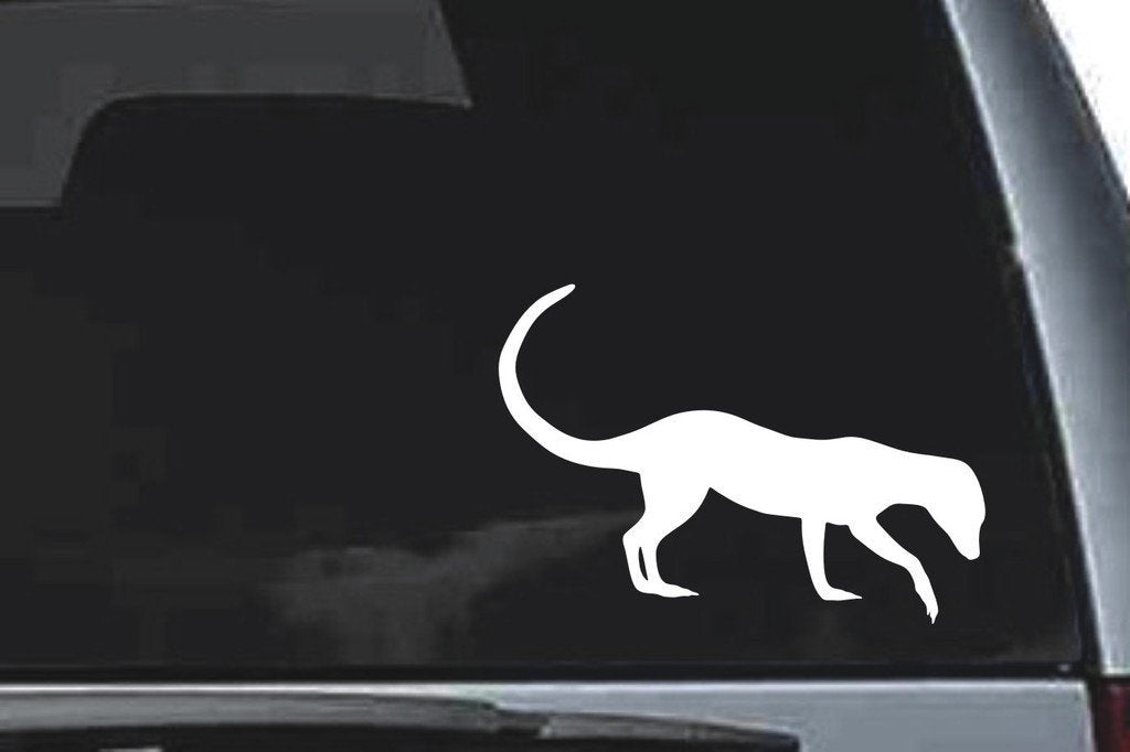 Picniva Meerkat Sty2 Vinyl Car Window Decal, Approx 5 in