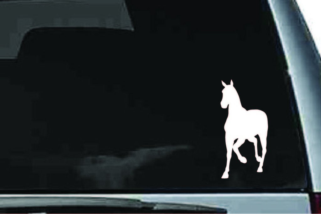 Picniva Horse Sty32a Vinyl Car Window Decal, Approx 5 in