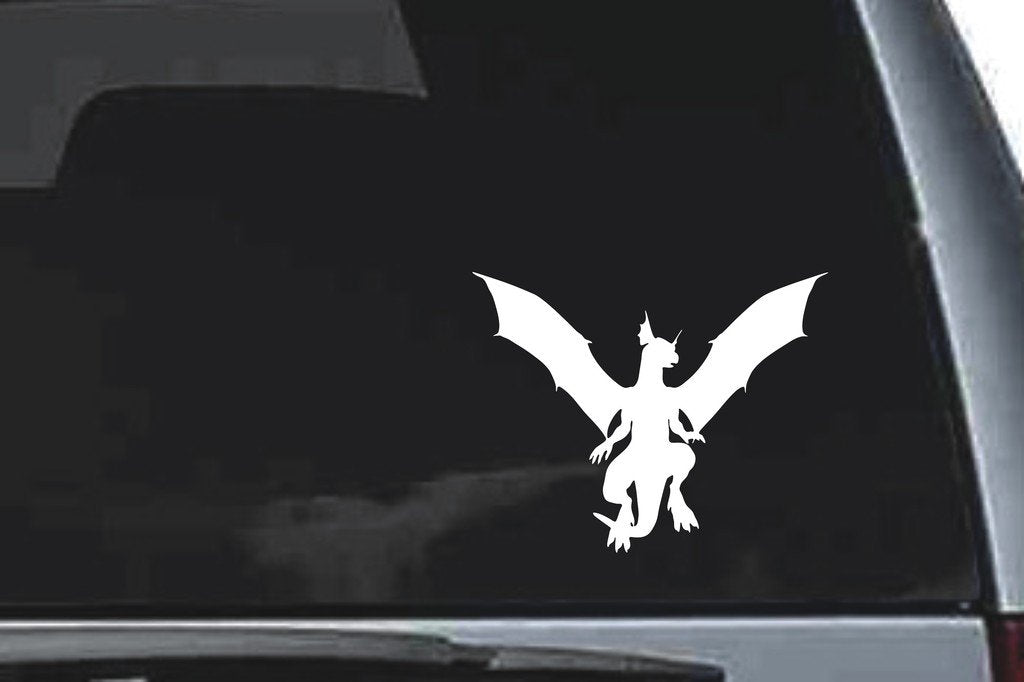 Picniva Dragon Sty27 Vinyl Car Window Decal, Approx 5 in