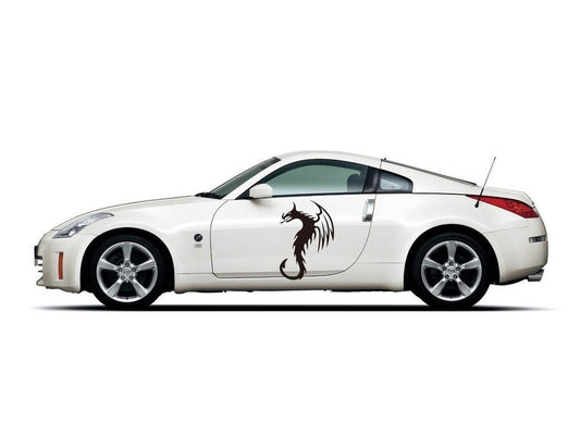 Picniva sty429 Car Body Side Stripes Vinyl Graphics Sticker Decals 2 Pcs